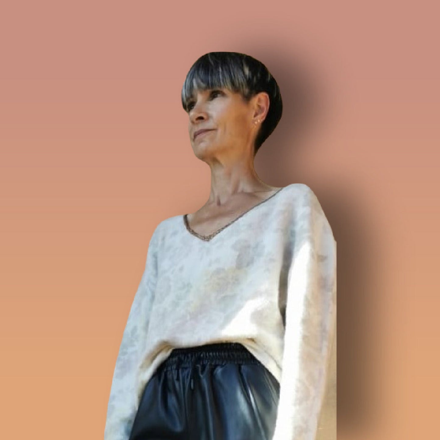 Pull Fleuri ANALYA